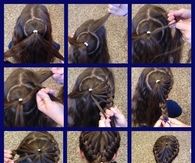 DIY Crown Braids Hairstyle