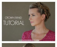 DIY Crown Braid Hair