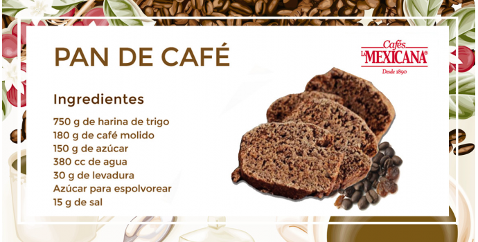 Arriba 31+ imagen pan de cafe receta