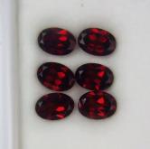 Calibrated Natural Mozambique Garnet Lot 5.82 ct 