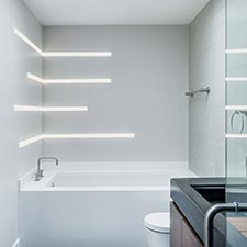 Vanity Wall Recessed Lighting