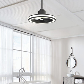 Gleam Indoor / Outdoor Ceiling Fan with Light