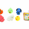 Vinyl toys animal toy 6pcs cartoon animal