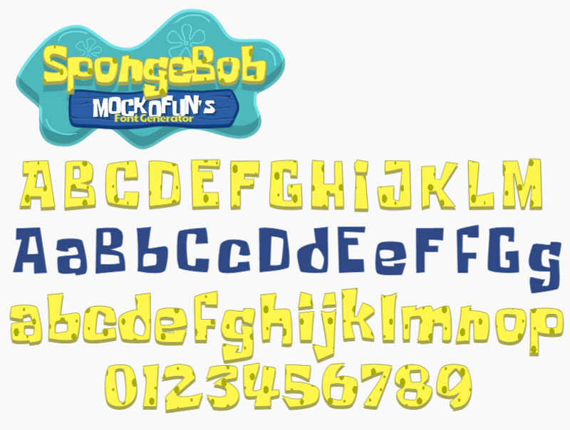 Spongebob Font