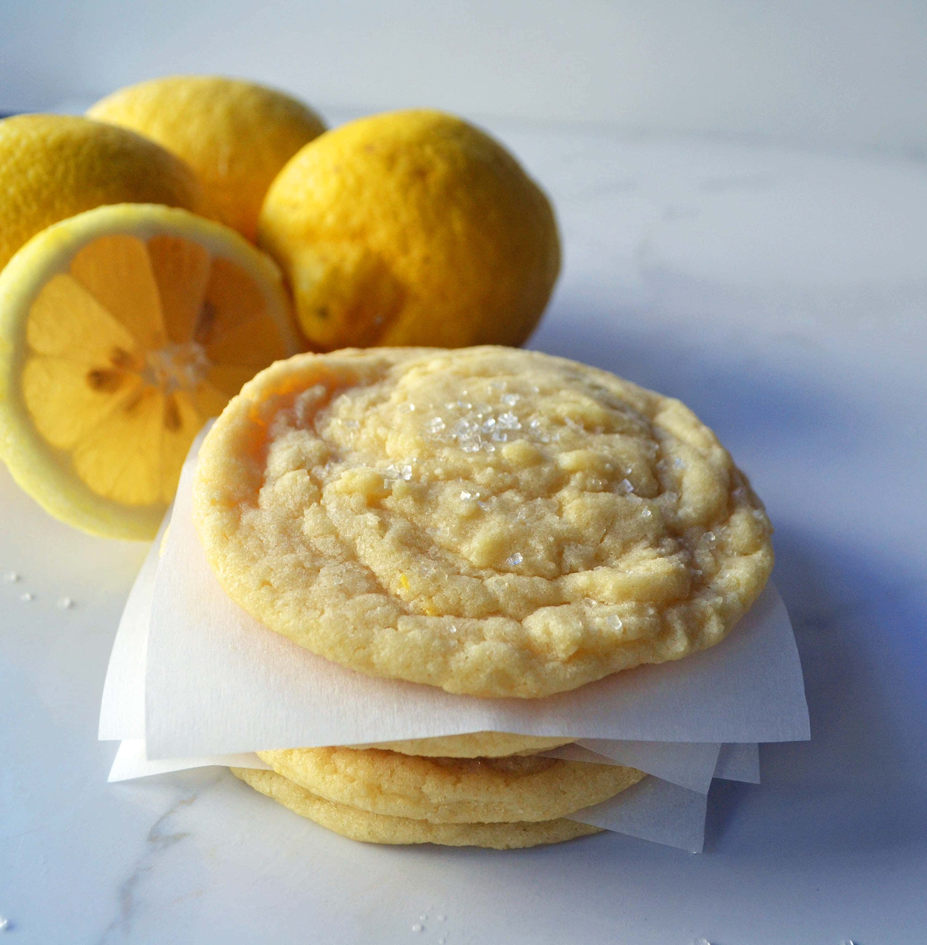 Lemon Sugar Cookies by Modern Honey - www.modernhoney.com