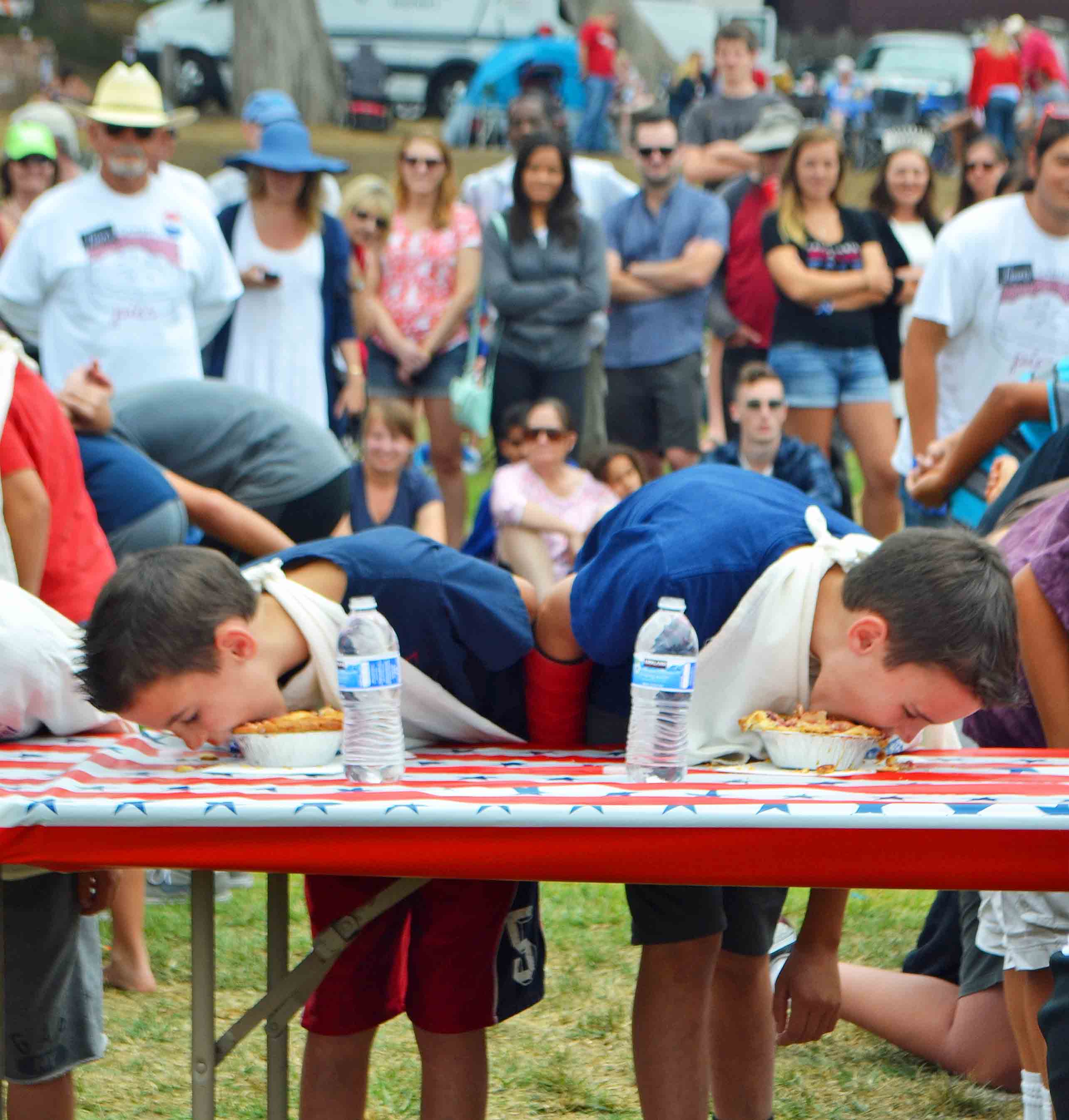 Sweet Cherry Pie recipe by Modern Honey. Pie Eating Contest.