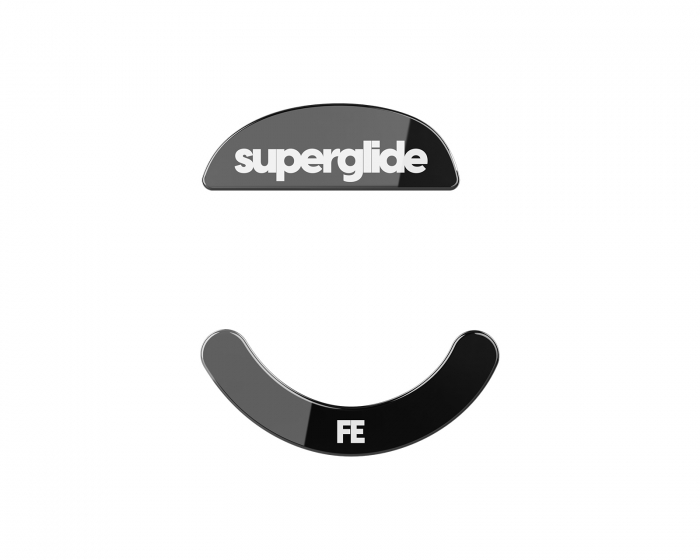 Superglide Glass Skates for PulsarXlite Series - Black