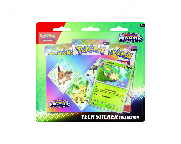 Pokémon Scarlet & Violet 8.5: Prismatic Evolutions Tech Sticker Collection