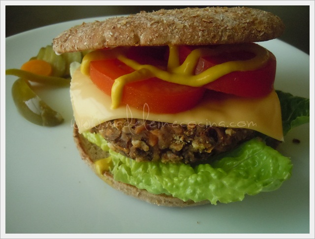 Hamburguesas veggie rápidas