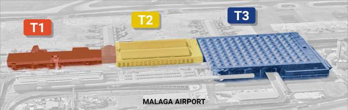 Malaga Airport Map