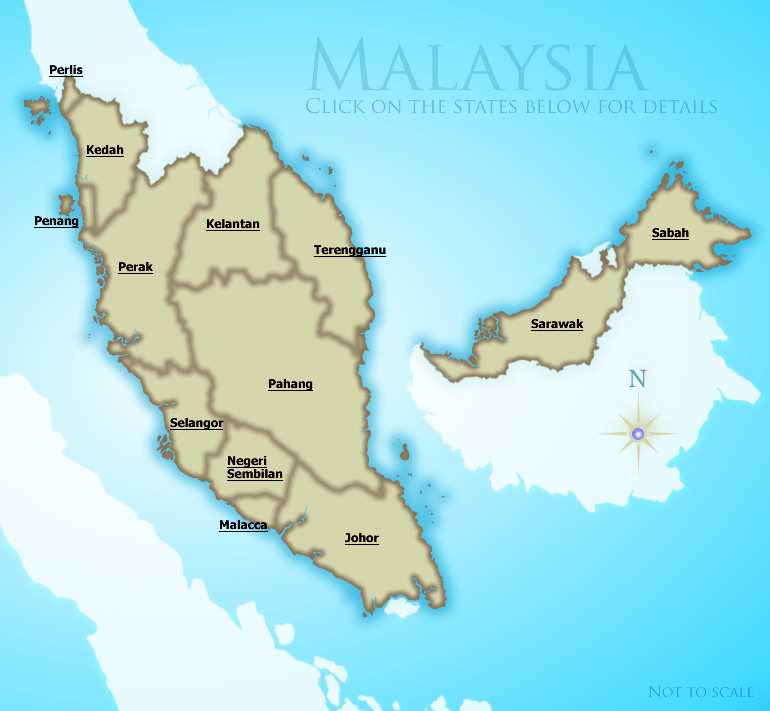 Malaysia Map