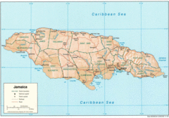 Jamaica Map 2