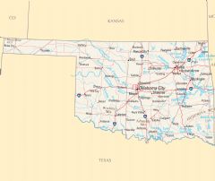 Oklahoma Reference Map