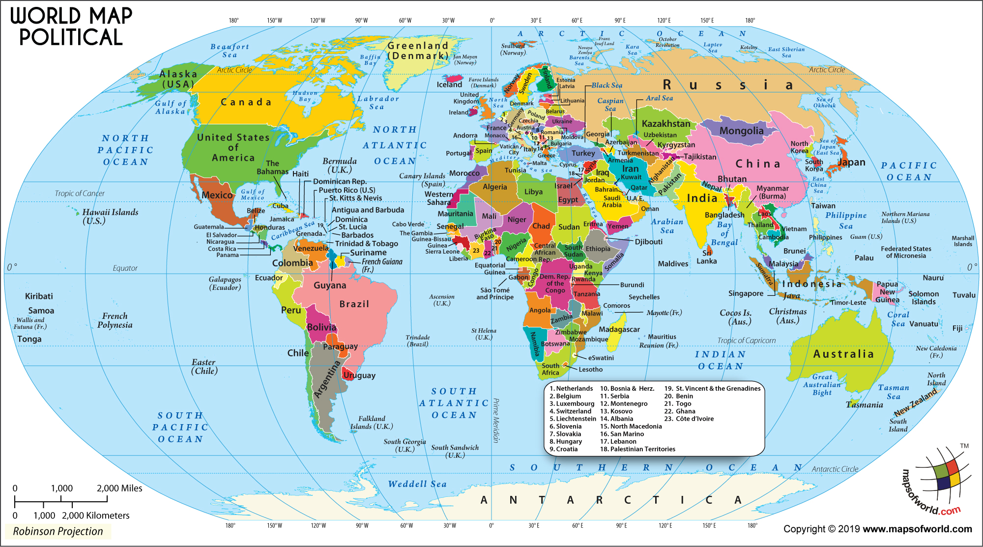 Pictures Of The World Map