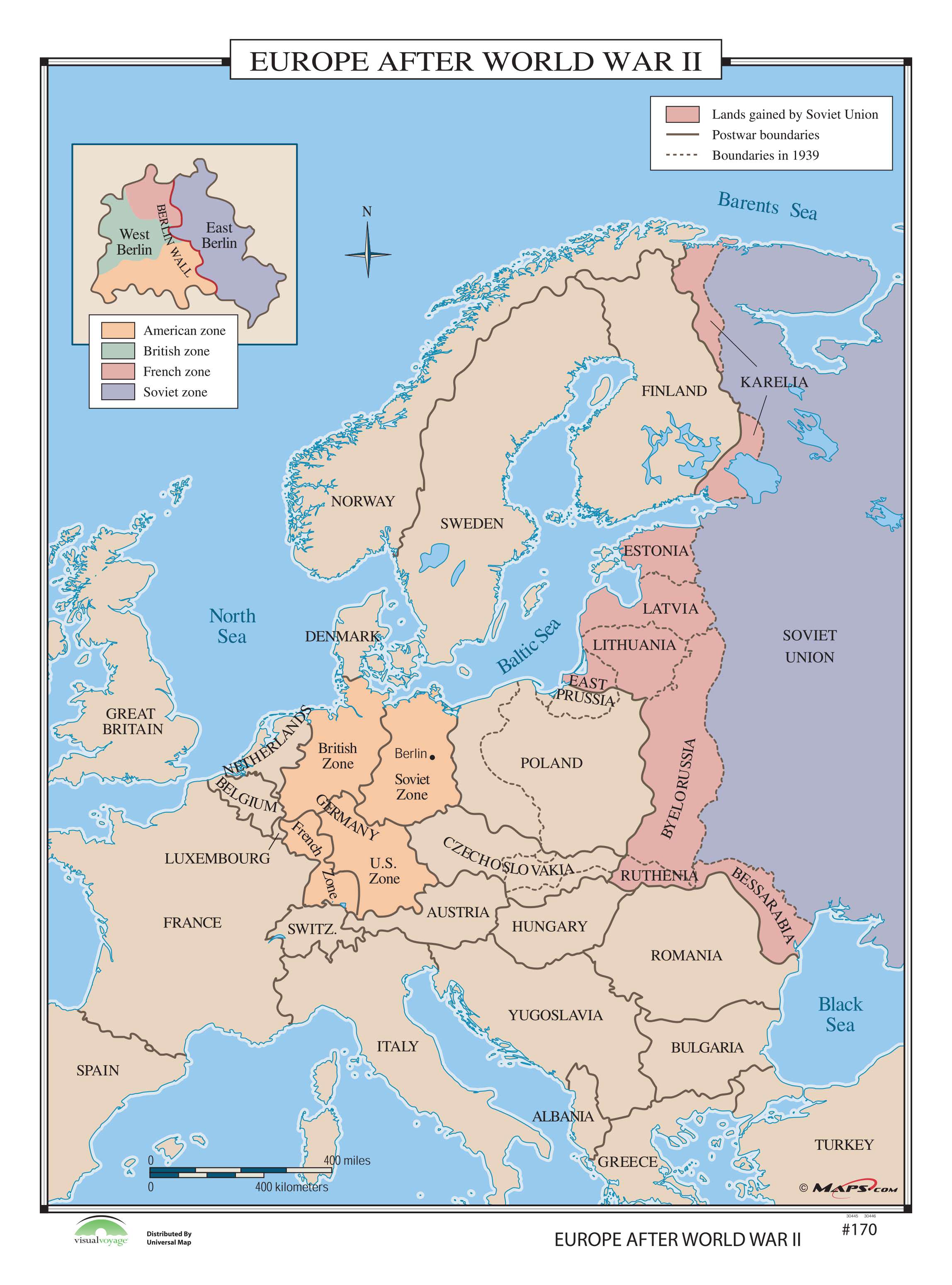 Europe After Ww2 Map Activity Answers