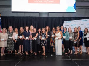 Winners pose at Marine Log's Top Women in Maritime Celebration event on November 11, 2024.