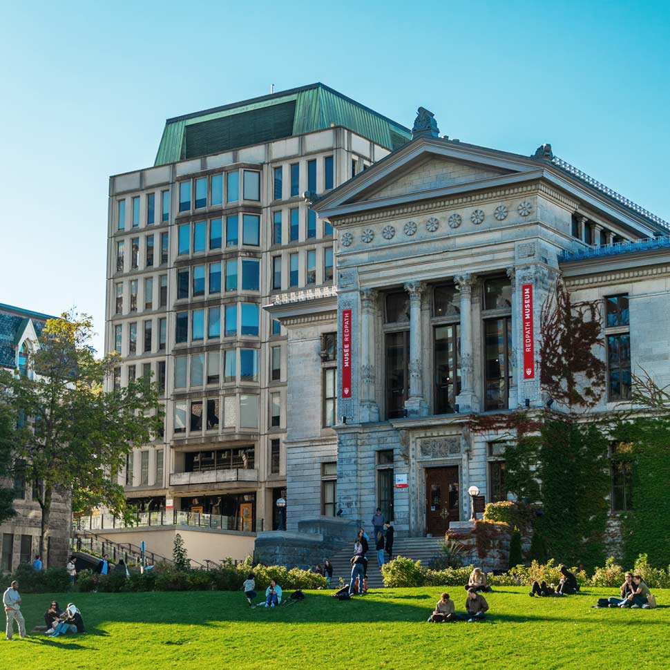 Exterior view of the Redpath Museeum