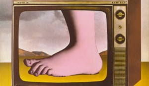 Create meme: TV, monty python, Monty Python foot TV