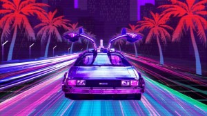 Create meme: retro wave 4 k