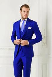 Electric Blue Suit