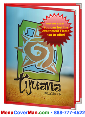 Fiesta Menu Covers