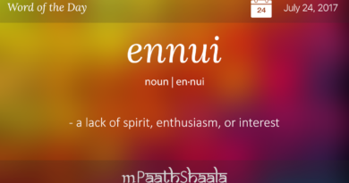 Definition of ennui