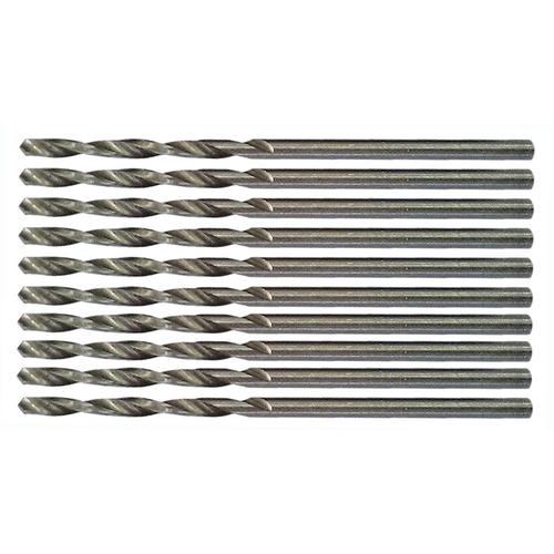 10 Pc 1/16" Hss Drill Bit Set