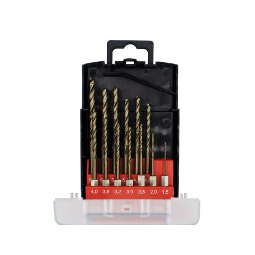 13pc Cobalt Drill Bit Set