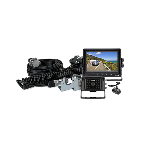 5 Heavy Duty Led Monitor With 2 Camera Caravan Kit