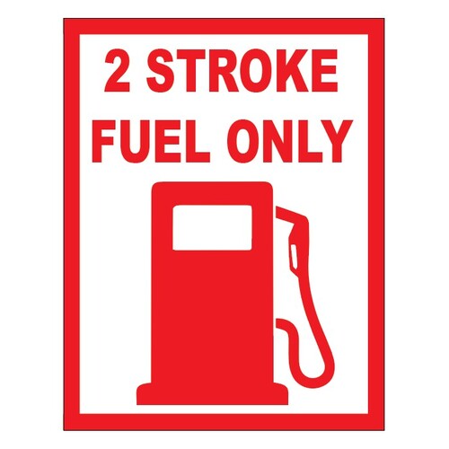 2 Stroke Only Sticker