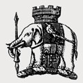 Corbett family crest, coat of arms