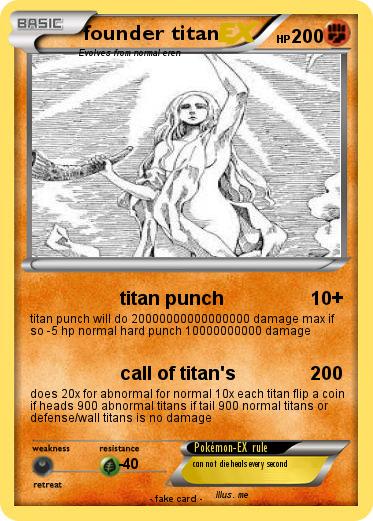 Pokemon founder titan