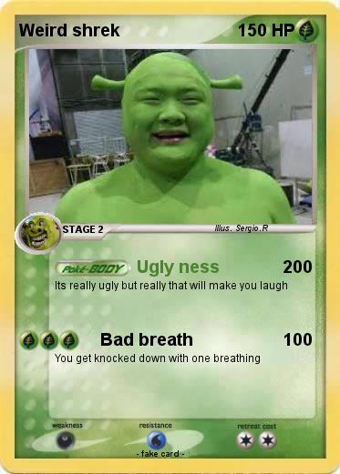 Pokemon Weird shrek