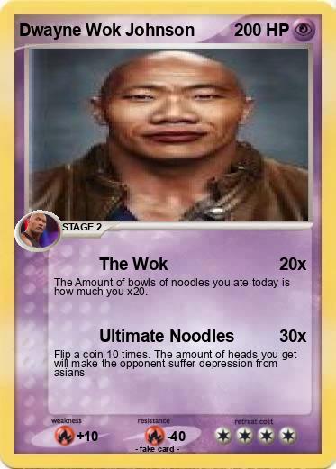 Pokemon Dwayne Wok Johnson