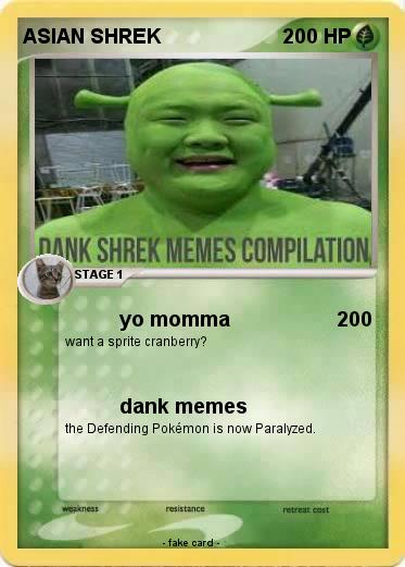 Pokemon ASIAN SHREK