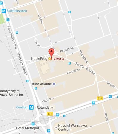 NobleProg Miejscowość Szkolenia Warszawa
