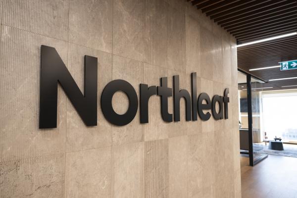 Image of Northleaf Logo in Toronto Office