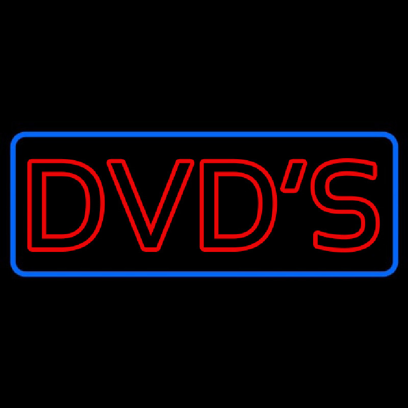 Dvds Border Neon Sign