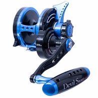 WIKI Devil Star 4000H Turbo Overhead Lever Drag Reel Black/Red