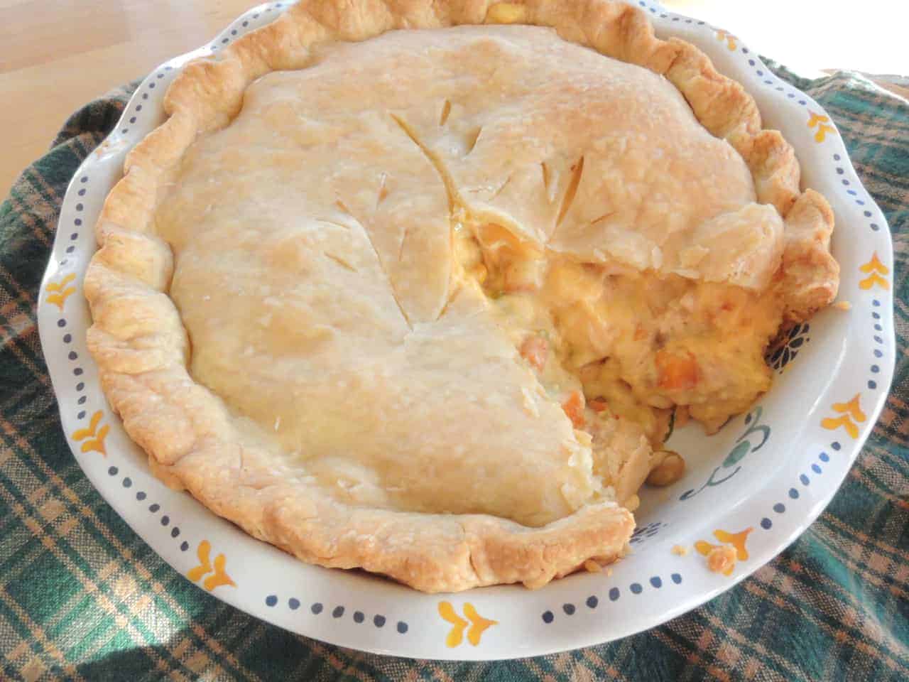 Cheese Lovers Chicken Pot Pie