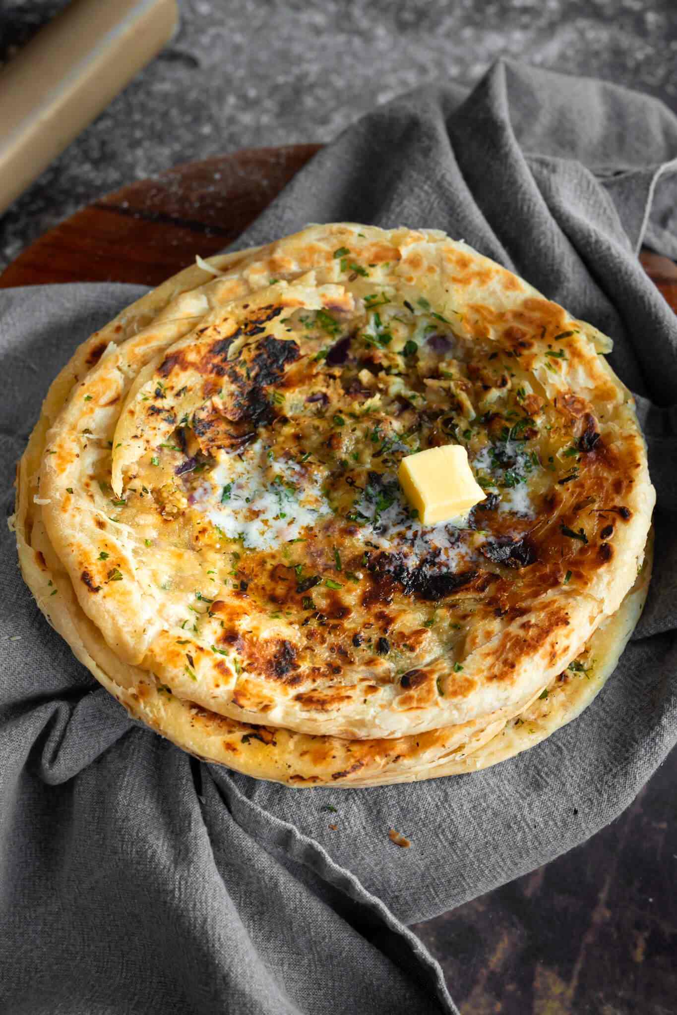 Paneer Kulcha recipe - Sanjana.Feasts