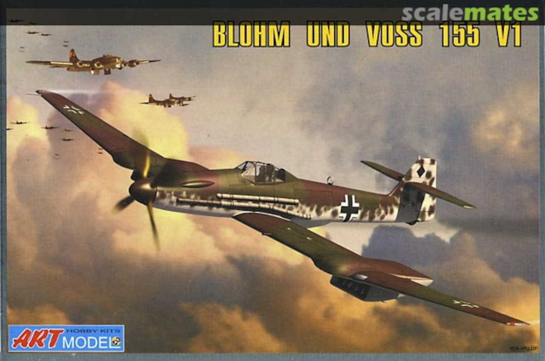 Boxart Blohm und Voss 155 V1 7202 ART model