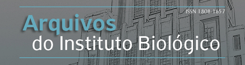 Logomarca do periódico: Arquivos do Instituto Biológico