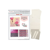 CrafTreat - Scrapbook Blanks - Precut Album Base - Basic 8 x 8 - Ivory