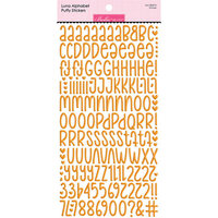 Bella Blvd - Bella Besties Collection - Puffy Stickers - Luna Alphabet - Orange
