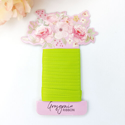 Dress My Craft - Grosgrain Ribbon - 6mm - Olive Green