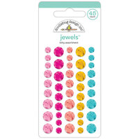 Doodlebug Design - Pretty Kitty Collection - Stickers - Jewels - Kitty Assortment