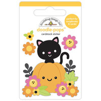 Doodlebug Design - Hey Pumpkin Collection - Doodle-Pops - Dimensional Cardstock Stickers - Pumpkin Patch