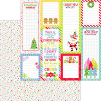 Doodlebug Design - Oh What Fun Collection - 12 x 12 Double Sided Paper - Merry Magic