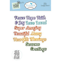 Elizabeth Craft Designs - Whispers Of Nature Collection - Dies - Everyday Words 4